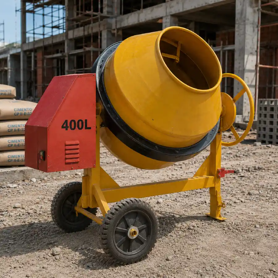 Betoneira 400 litros para obras de médio porte em Osasco